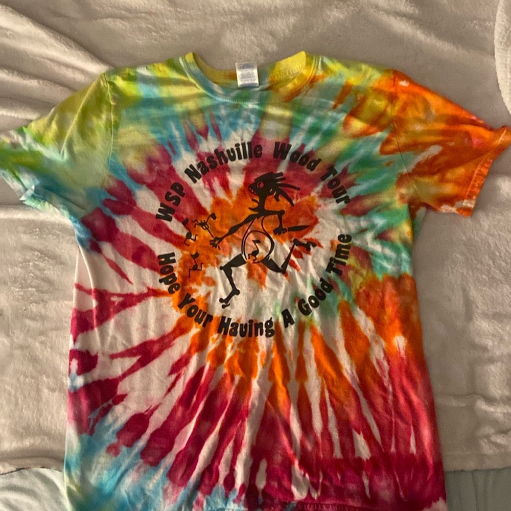 Medium Widespread Panic Wood tour 2014 t-shirt